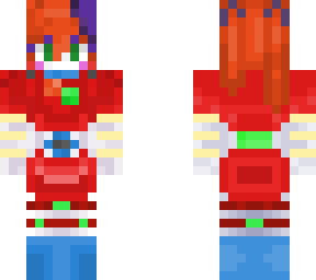 funtime baby (fixed scrap baby) credit to: creepypastacat
