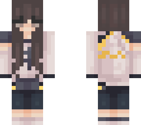 girl with bokuto jacket and jersey