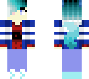 midnight with blue jacket