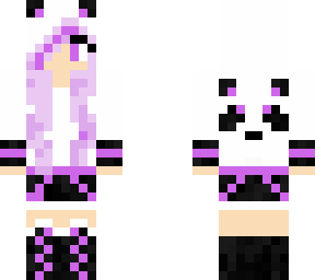 panda girl (lavender)