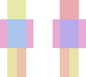 pastel rainbow person
