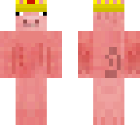 pig with crown