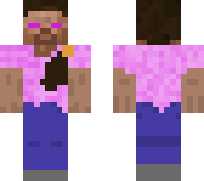 pink girl herobrine