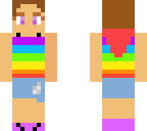 rainbow girl