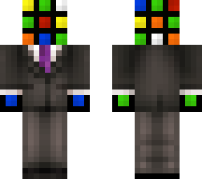 rubiks cube man