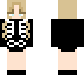 skeleton girl