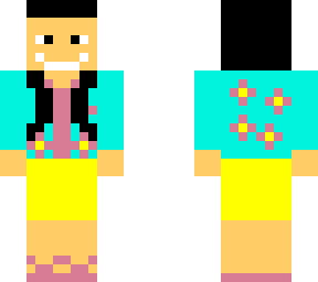 skin de menina