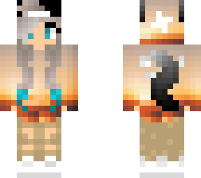sunset wolf girl (edit)