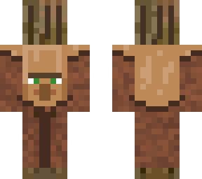 villager carrying his wood