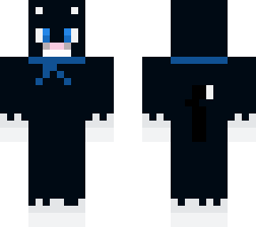 black cat for friend