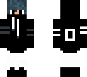 black white skin
