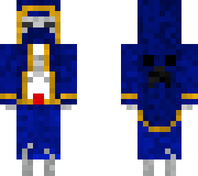 blue crucifix