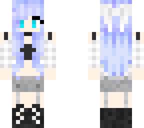 blue haired toofio