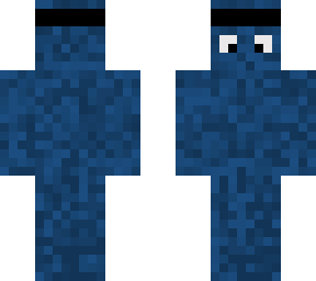 blue man
