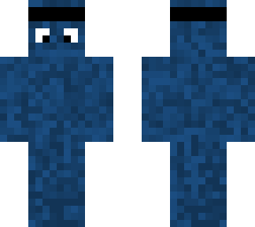blue man