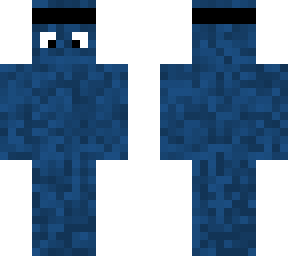 blue man