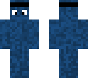 blue man