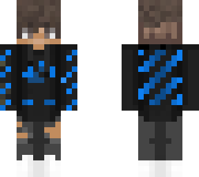 blue off white