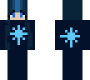 blueberry fade~ winter hoodie crystal