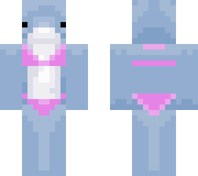 dolphin in bikini