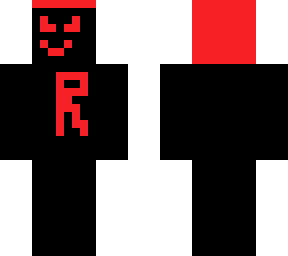 evil red man