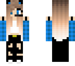 gamer girl blue