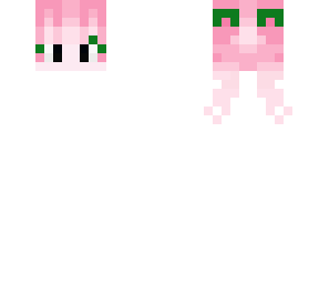 girl with pink pigtails -hb