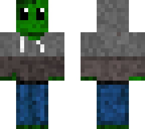 green hoodie