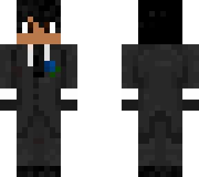 light skin in tuxedo  with black hair
