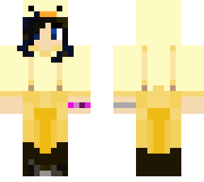me in a duck suit
