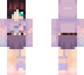 mia pastel flower hoodie