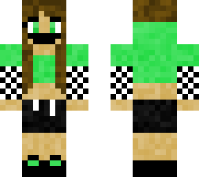 my first skin i made