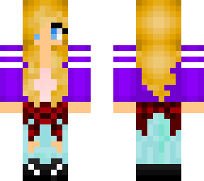 normal blond girl