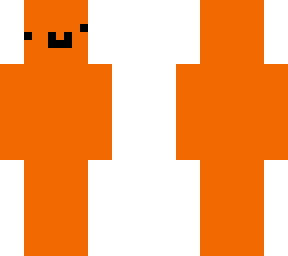 orange skin with meme face