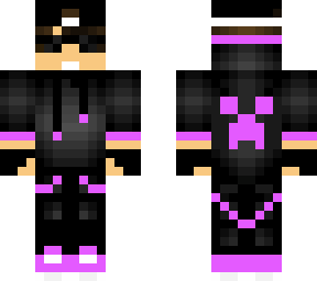 pink creeper hoodie male