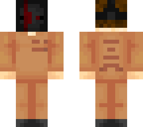 prisoner scarred skin