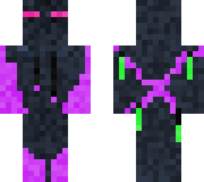 purple cool endermen