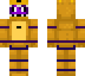 purple man *inside the springbonnie costume*