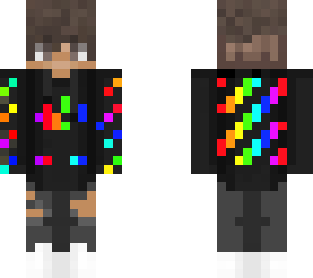 rainbow off white