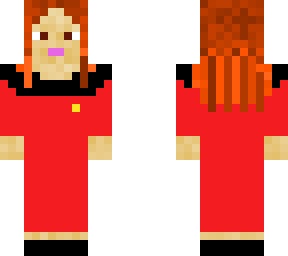 star trek commander girl
