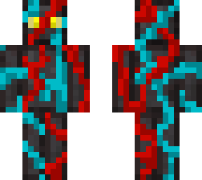 warped crimson netherite man