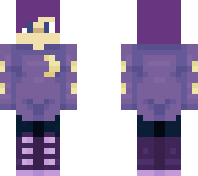 you says that purple is for girls