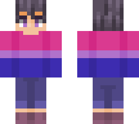 b in lgbtq+ (b! flag skin)