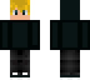 black hoodie boy