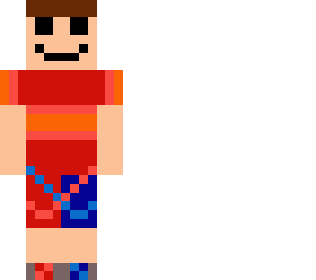 blue and red guy