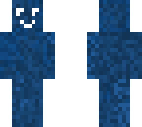 blue man (white face)