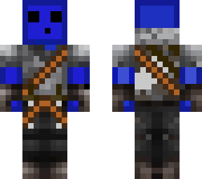 blue warrior slime