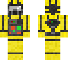 brown eyed/short hair hazmat suit skin