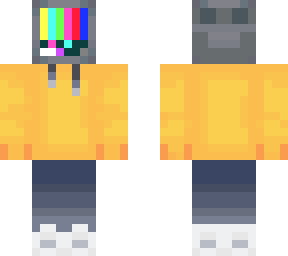 computer man in a sweat shirt