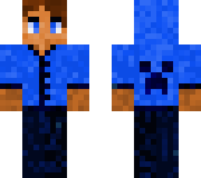cool guy in blue